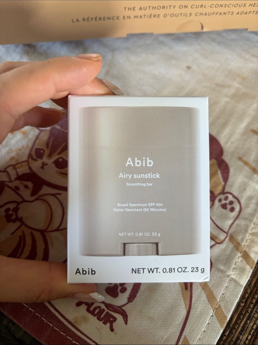 Abib Airy Sunstick Protection Bar Broad Spectrum SPF50+ 0.81 oz Semi Matte - Picture 5 of 8